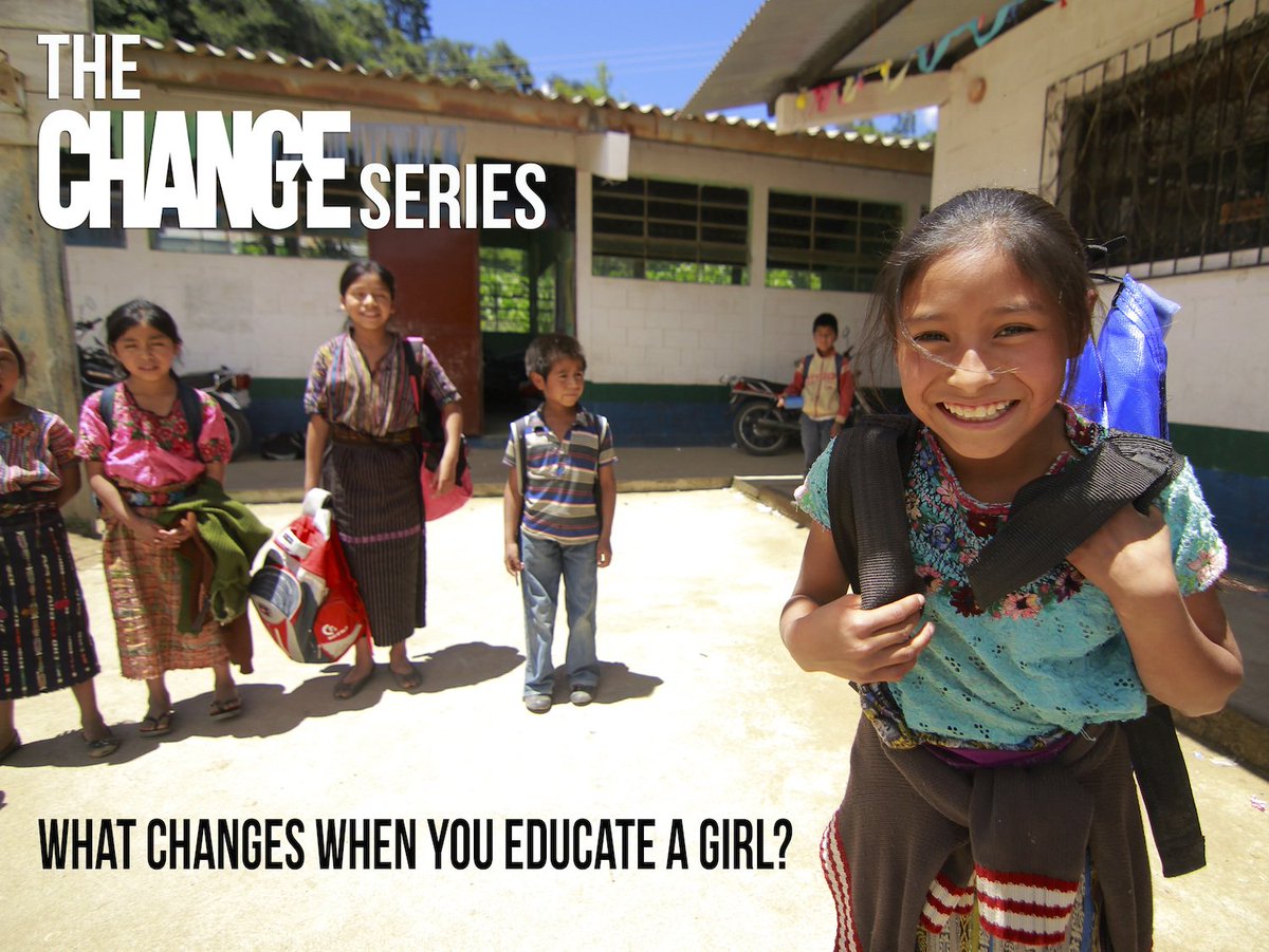OptimistFilms's tweet photo. What Changes when you educate a girl? Absolutely everything. #livingononedollar #Guatemala #girlpower #girlwithabook #educateandempower https://t.co/zhDwtOsllJ
