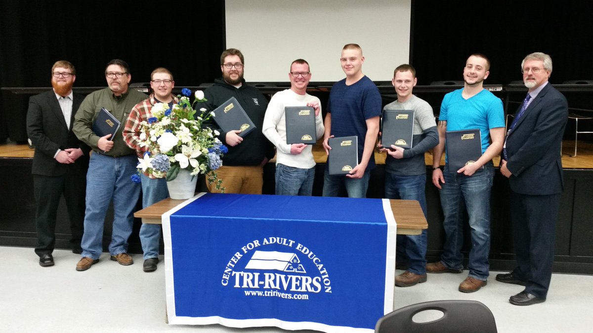 tririverscc's tweet photo. Congrats to the graduates of Tri-Rivers Center For Adult Education's Welding, Fabrication & Allied Processes program. #TRCCAmazingPrograms https://t.co/wywbd5axIC