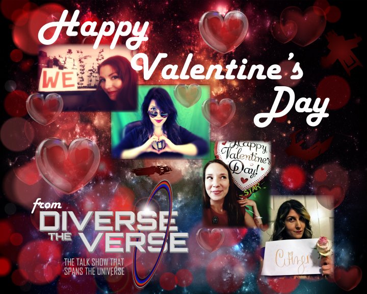 Diversetheverse's tweet photo. Love is never late! ❤ Happy V-day! And speaking of love, special guest Brian Chambers will be on the next DtV!  Friday 3/17. Stay tuned...❤ https://t.co/ma5ip6WpzK