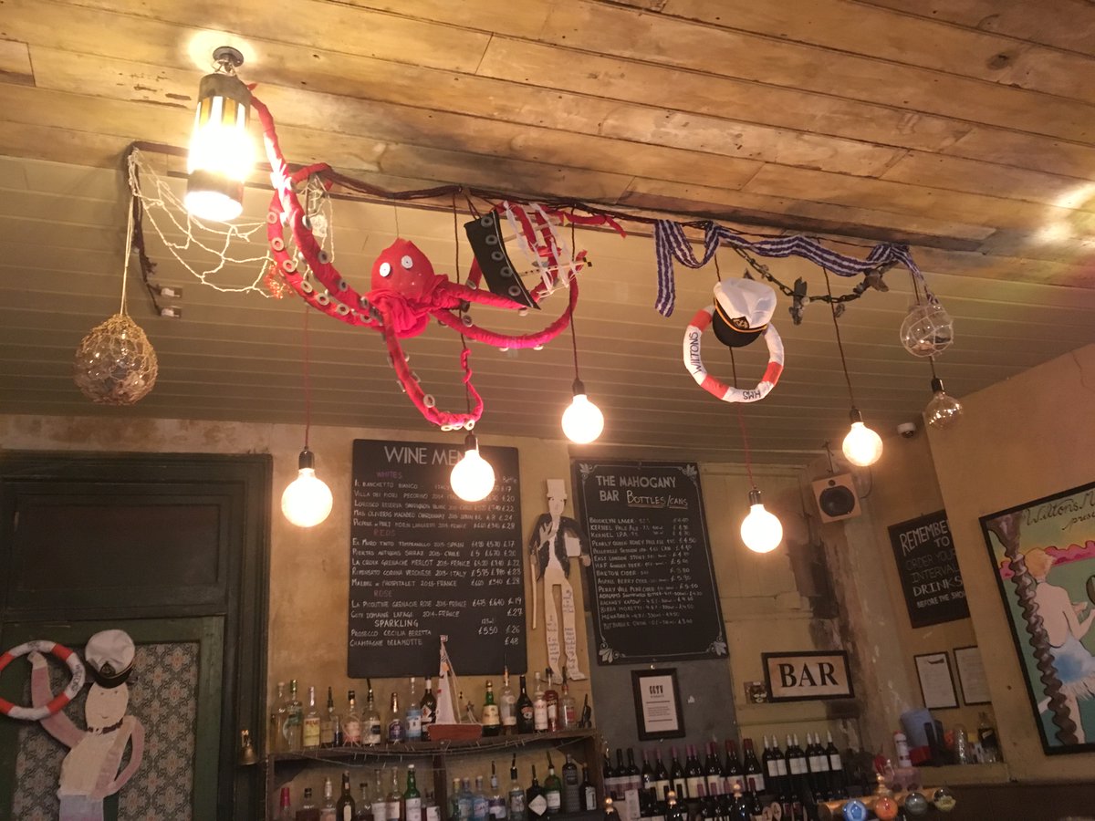 All aboard the HMS Wilton's! We're all ready to host the <a href="/ShantyChoir/">Shanty Choir</a> Sailortown Sea Shanty Festival this weekend... bit.ly/2kZHhnC