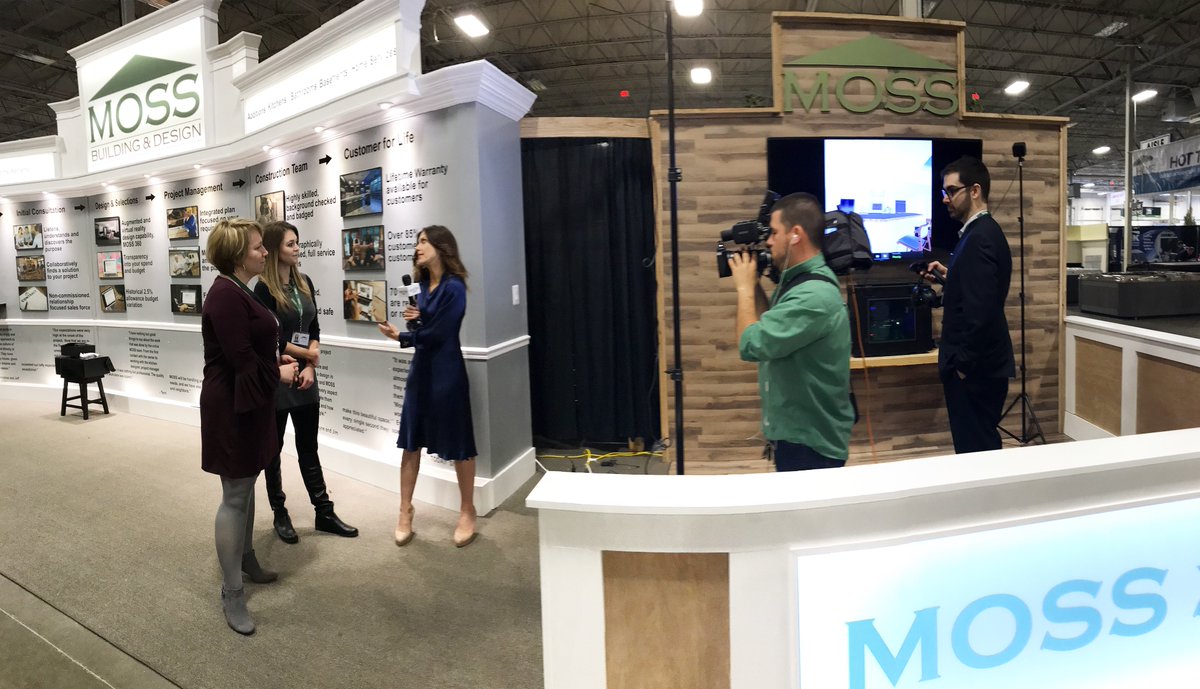 MossBuildDesign's tweet photo. We had so much fun with @MeaghanMooney1 on @greatdaywash trying out #MOSS360! Come by @CapitalShows this weekend: https://t.co/tMSqQjs7QC https://t.co/jqpfnM7zfM