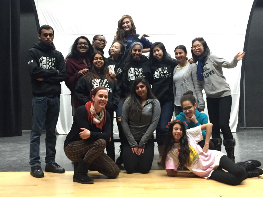 cbartelse's tweet photo. Thinking of these students who I worked with on #Redistheneworange premiering @SearsDramaFest tonight! #BurOakSS https://t.co/Ul23mjQD9S