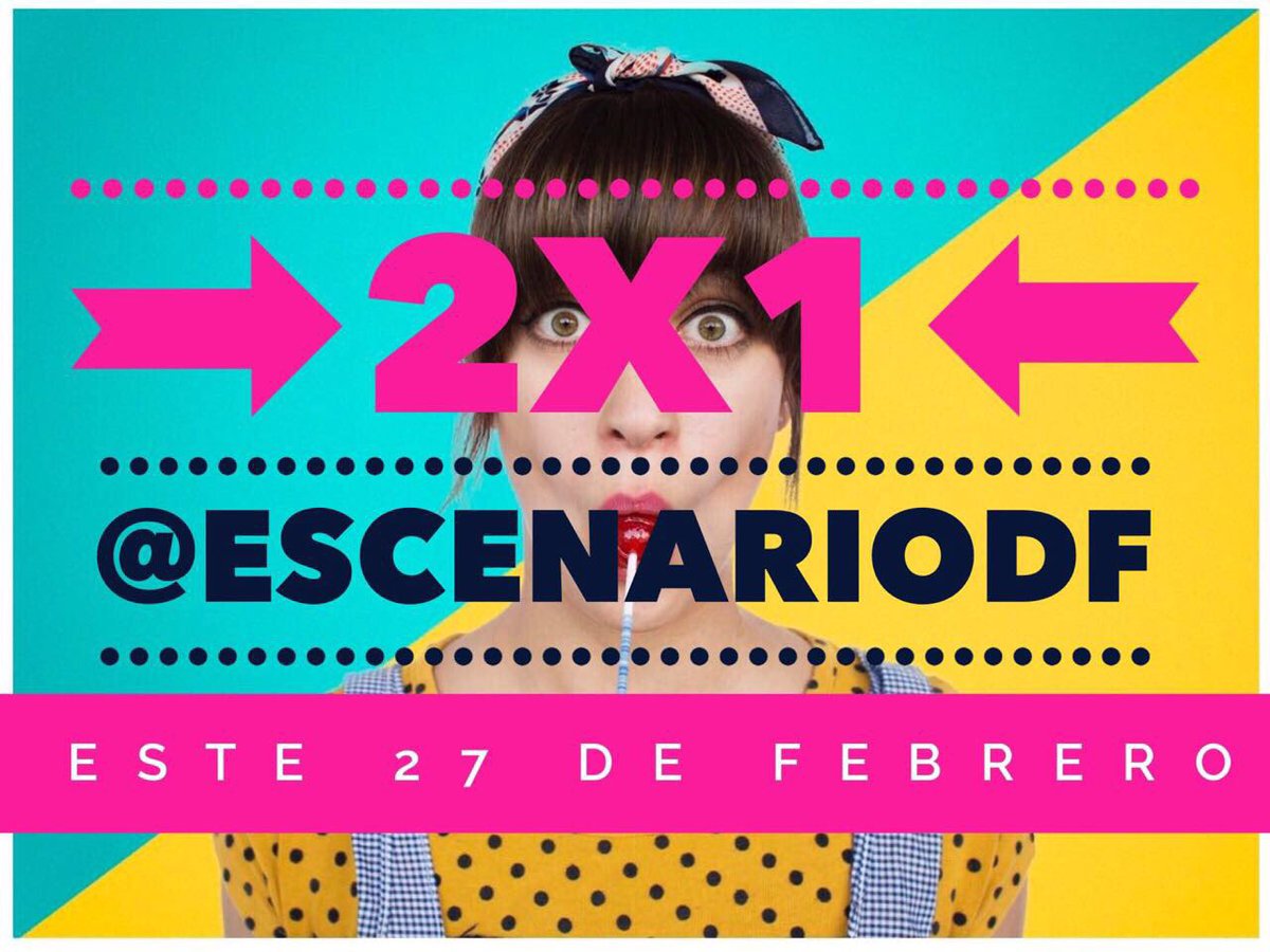 EscenarioDF's tweet image. ¿Quieres 2x1 para #NoLaViVenir?
Sólo menciona nombre de uno de los actores de esta sensasional obra
@LaChinchillaMx y EscenarioDF Invitan