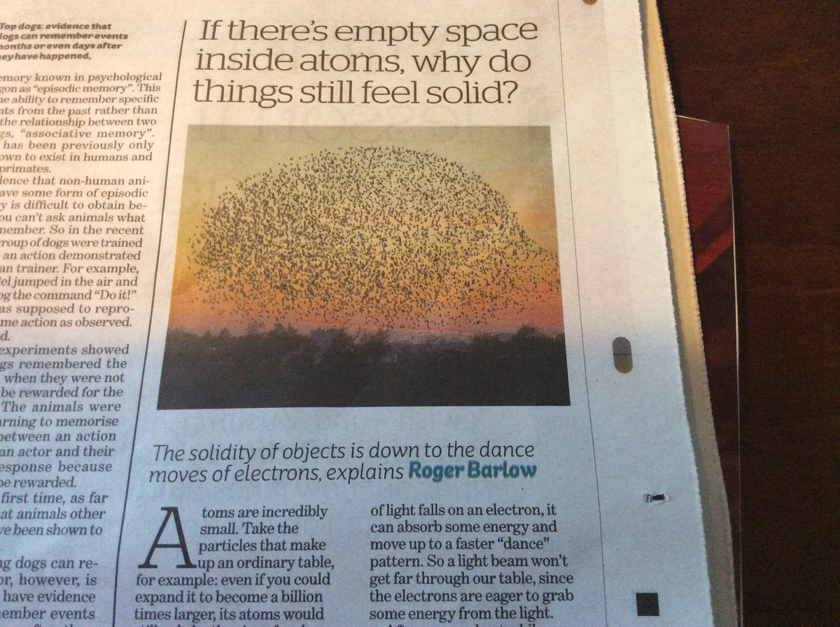 Exciting to see article by <a href="/RogerJBarlow/">Roger John Barlow</a> in the <a href="/theipaper/">The i Paper</a> today