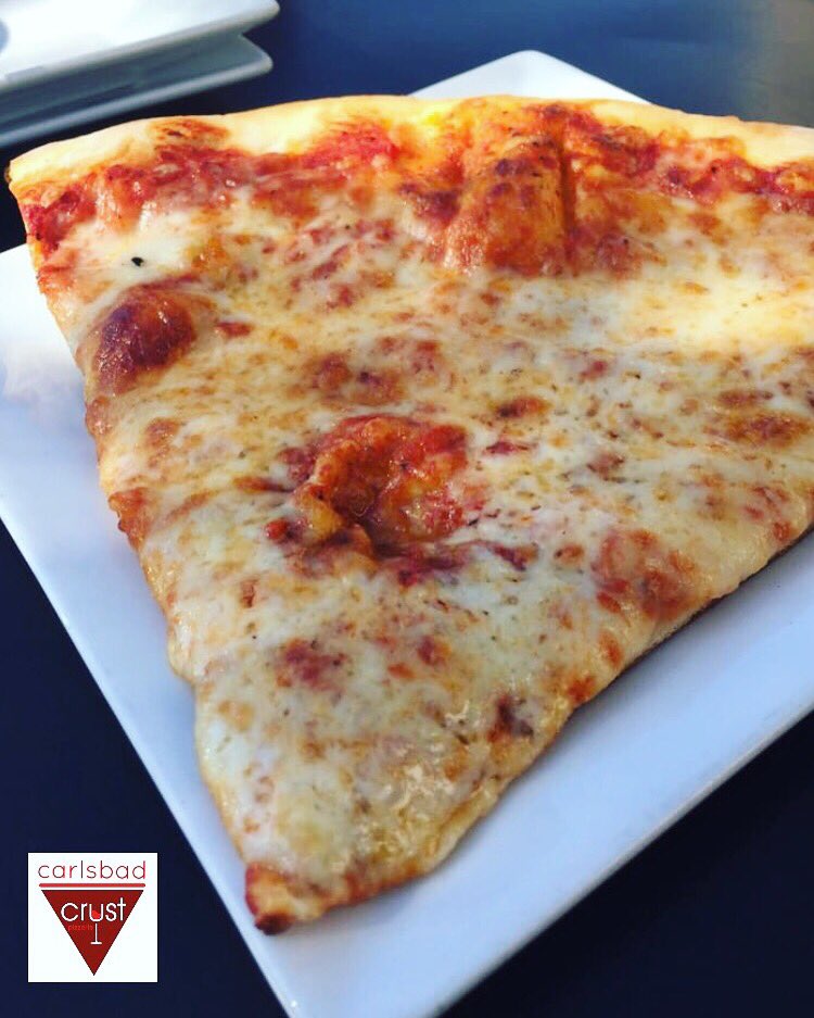 WineAndGarden's tweet photo. RT^@CrustPizzeria Already thinking about lunch?  So are we!  Large slice of pizza &amp; drink @ #CrustCarlsbad $6! #LunchSpecial #InCrustWeTrust https://t.co/Yt1yJoJOfB