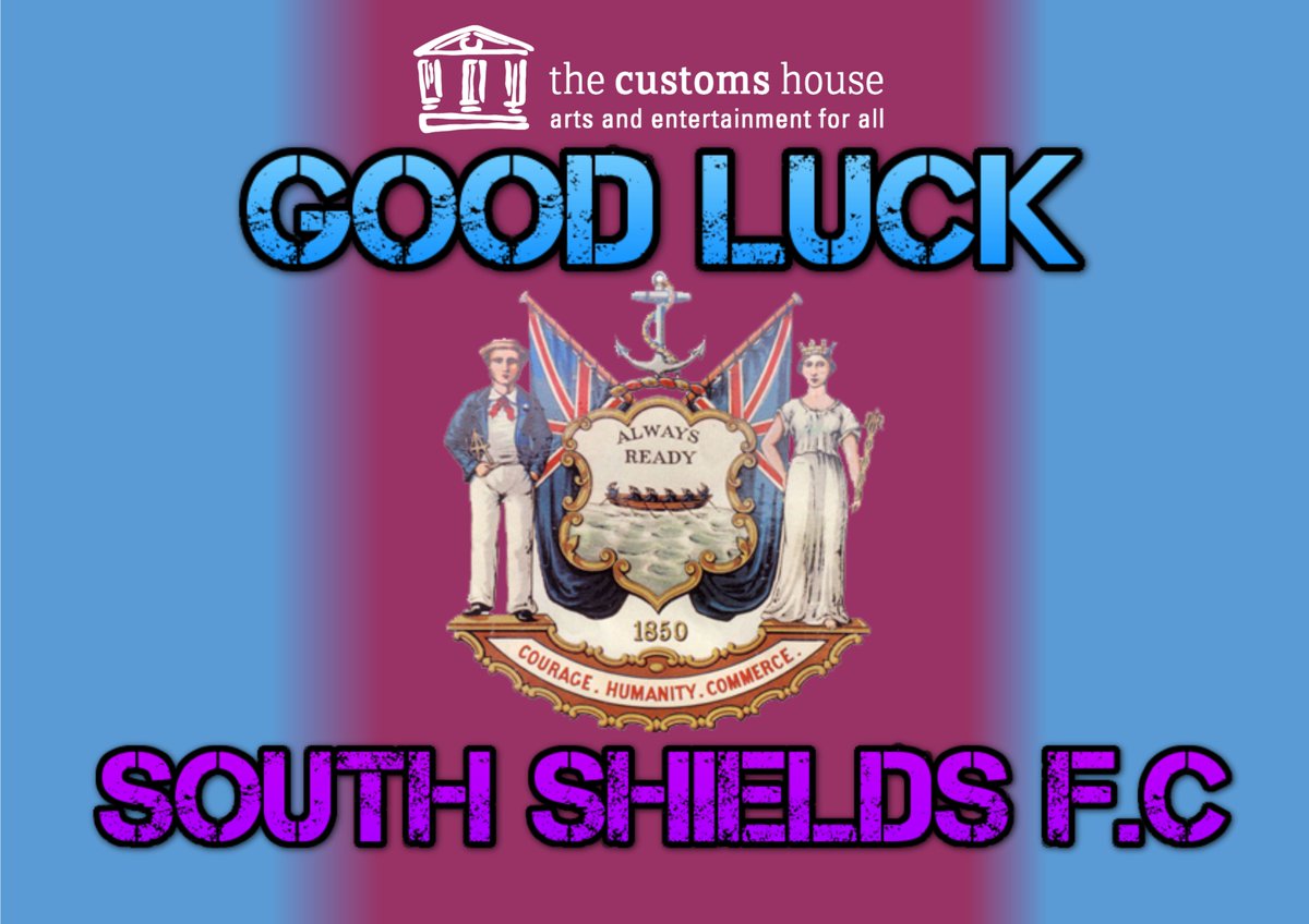 thecustomshouse's tweet image. Good Luck @SouthShieldsFC from everyone here at The Customs House!