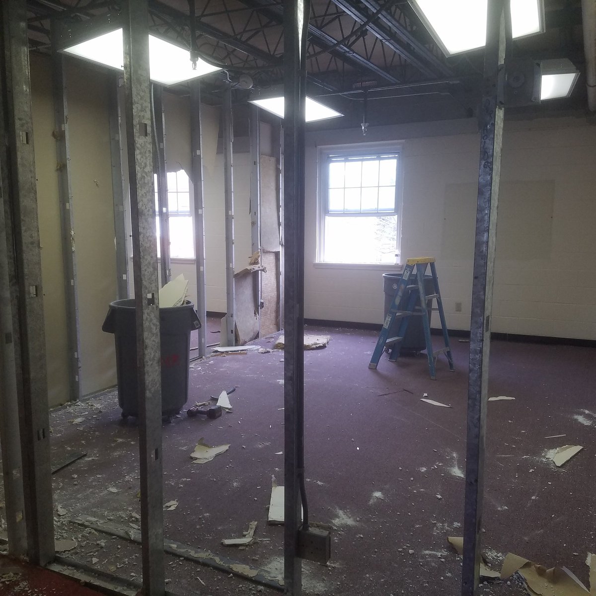 SMBCKYYouth's tweet photo. Walls coming down! Exciting times! #reimaginesmbc https://t.co/q2TwhOSGxe