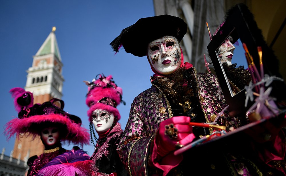 Le carnaval de Venise en photos po.st/RJU5ri