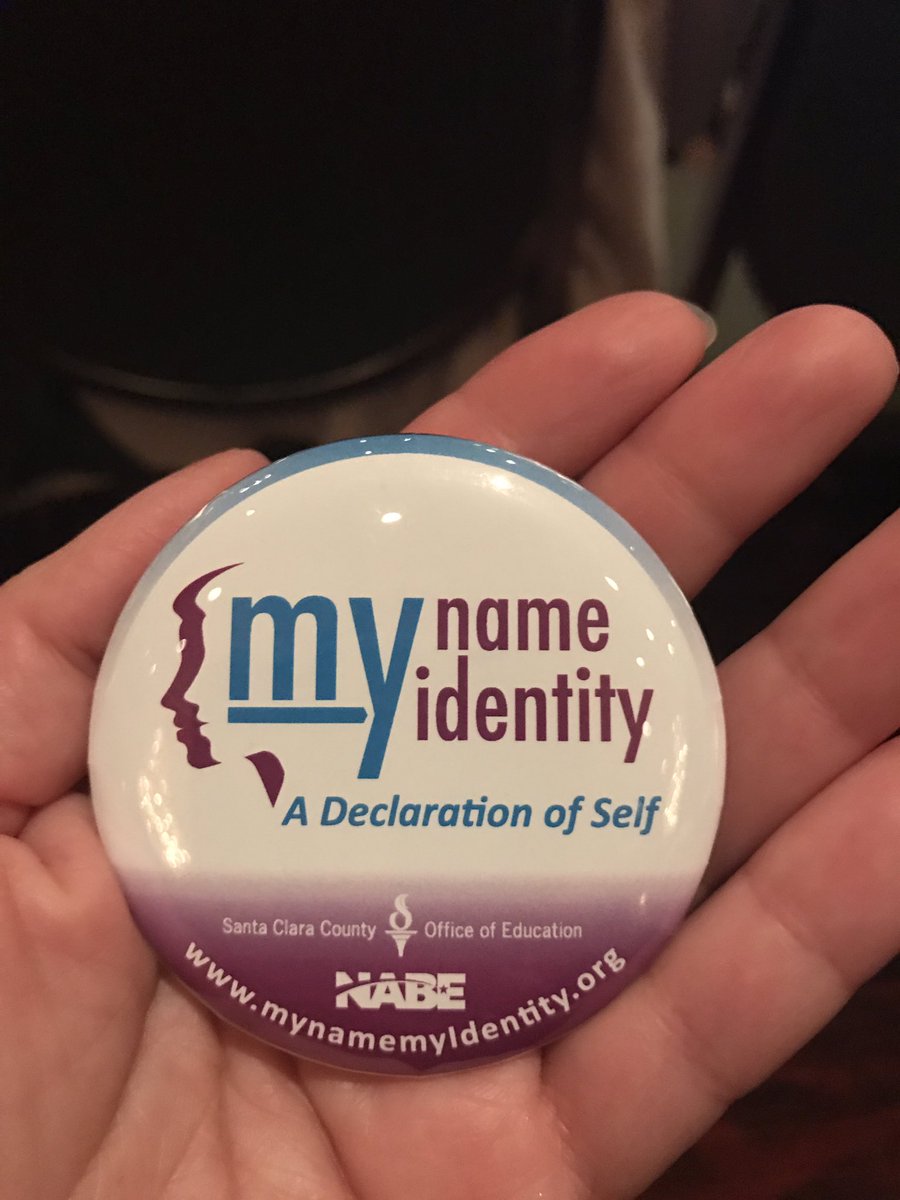 Take the pledge! Pronouncing students' names validates students' culture and background. #mynamemyidentity #nabe2017