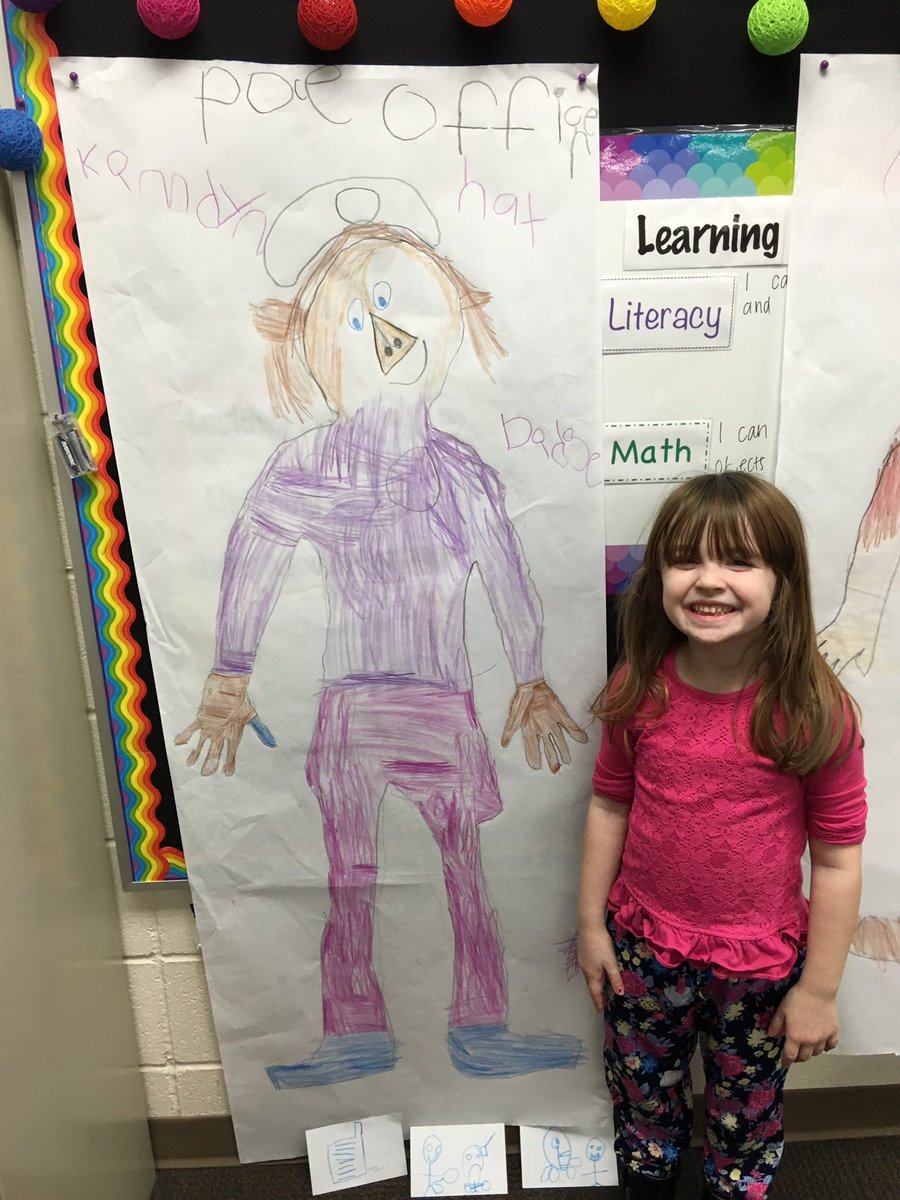 arkcityfw's tweet photo. PBL projects on careers.  Pre-K students want to be a policeman and water plant worker.  #ArkCityPROUD https://t.co/PG6ckQP9DE