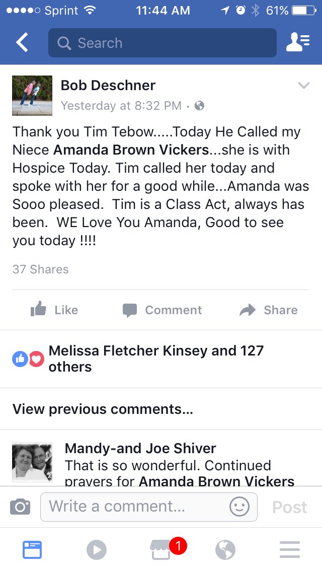 mmward1989's tweet photo. .@TimTebow Thank you sir. Thank you. ❤❤❤ https://t.co/W4JowLSnqX