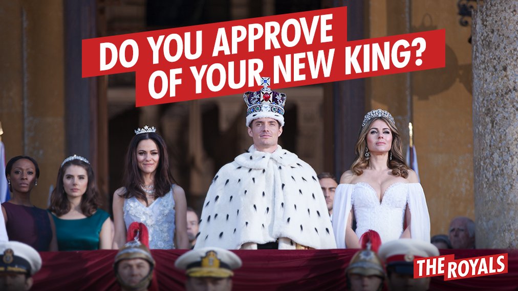 TheRoyalsTV's tweet photo. Loyals, weigh in on your thoughts about King Robert now. #TheRoyals https://t.co/oypsYS6VWC