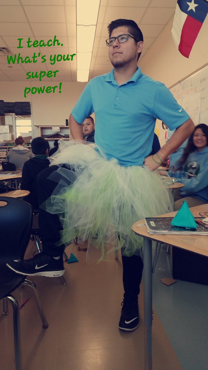 coach_coronado7's tweet photo. #thingsteachersdo #thingswedoforourstudents #onlyrealmen #weartutus #mysuperpower @netzeroJMS https://t.co/BUu0NI5B8F