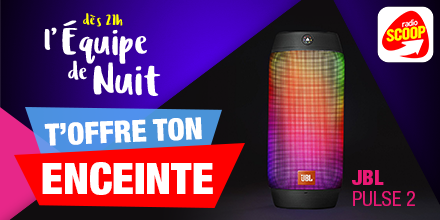 RadioSCOOPOff's tweet photo. Last chance ce soir pour gagner votre enceinte #JBLPulse2 ! https://t.co/aWnN12Ysxc