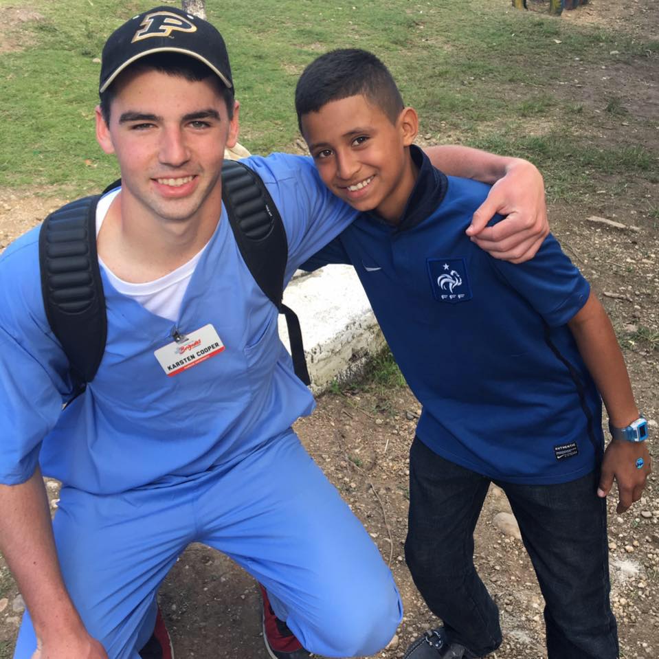 This week’s Brother of the week is Karsten Cooper. Karsten is a junior from Garrett, Indiana with a Health and Science/ Pre-Med major.