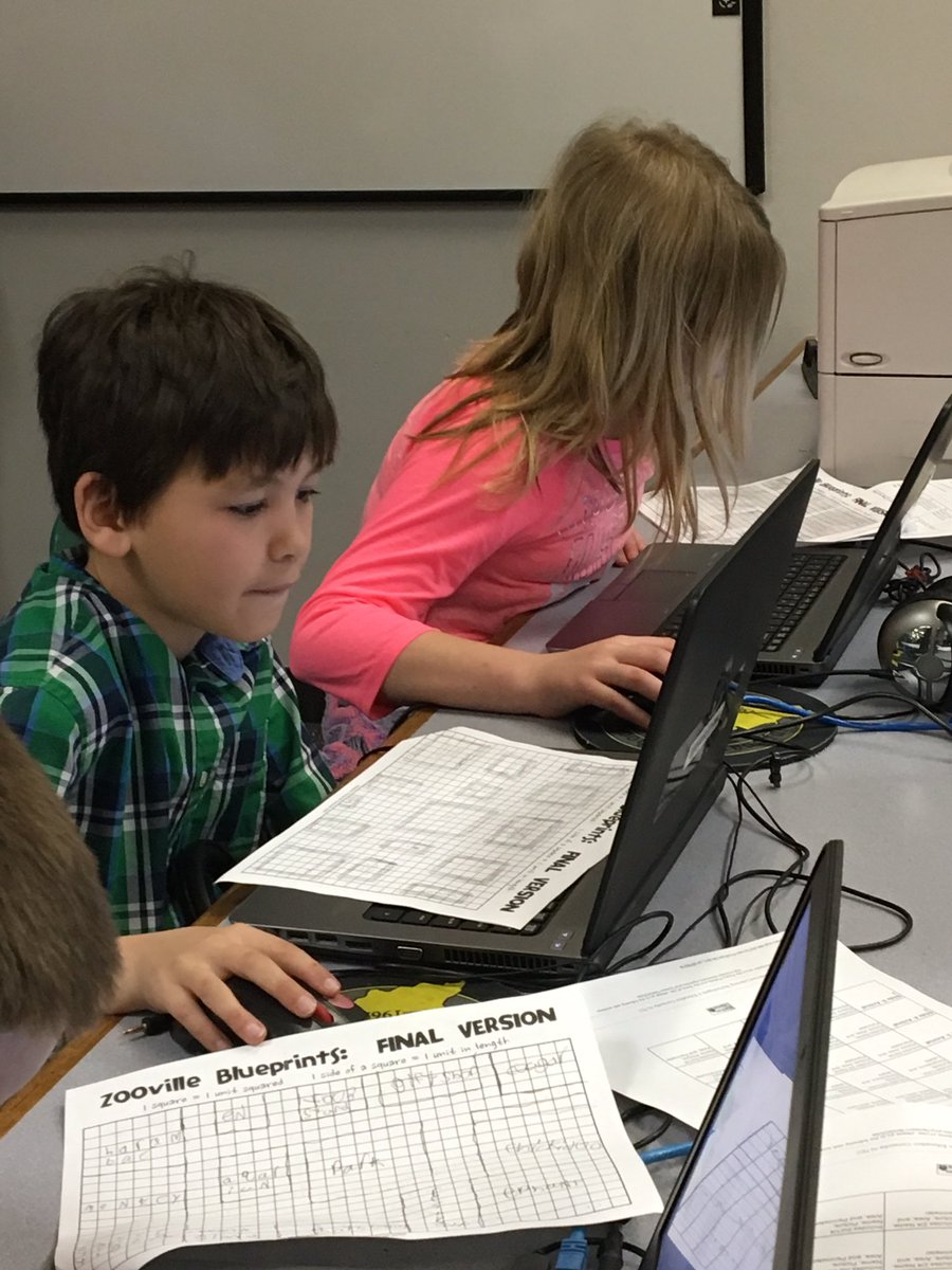 MrsTEButcher's tweet photo. Creating Zoos on Google Slides to help understand Area and Perimeter! #TSCDLDay https://t.co/szLxNJ3wyg