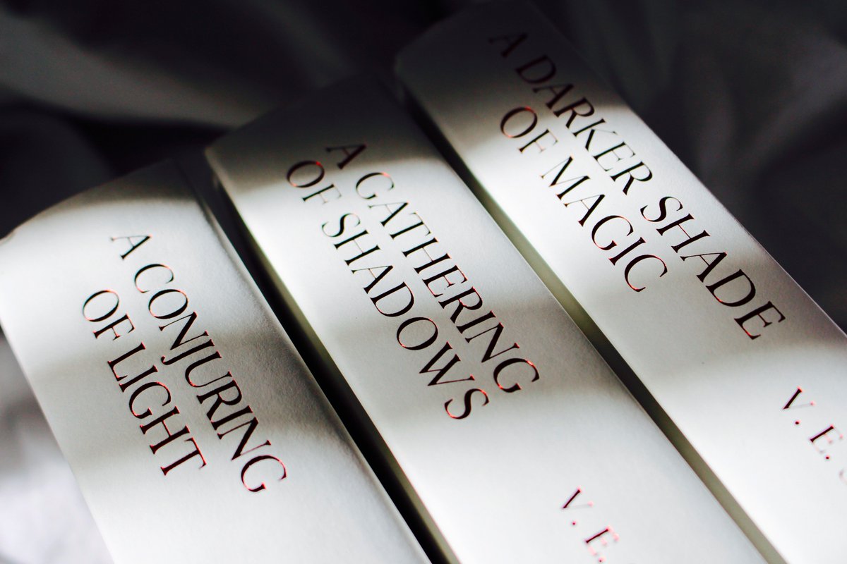 Readcommends's tweet photo. Too excited about A Conjuring of Light! Thank you @veschwab for taking us on such an incredible adventure! https://t.co/U405Ofyq85