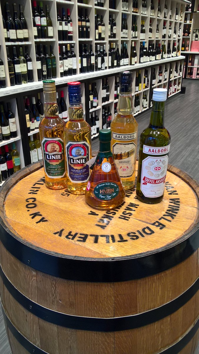 #Aquavit, traditional Scandinavian spirit, goes very well with heavy wind!  #LinieAquavit #AalborgAkvavit #hven #akvavit @LondonSouthKen