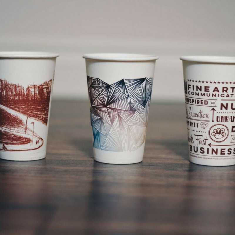 WorkNicer's tweet photo. This year, @MacEwanU will divert 60,000 coffee cups from the landfill. What are you doing to help? #CheckYourCup #yyc https://t.co/elU7yXtiLC