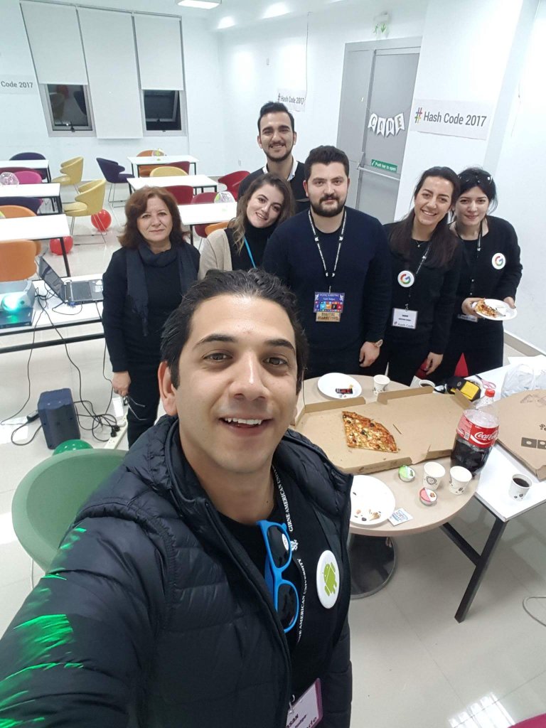 girneamerican's tweet image. We are still at campus with our teams on #hashcode2017 challenge. #girneamerican #google #kyrenia #cyprus