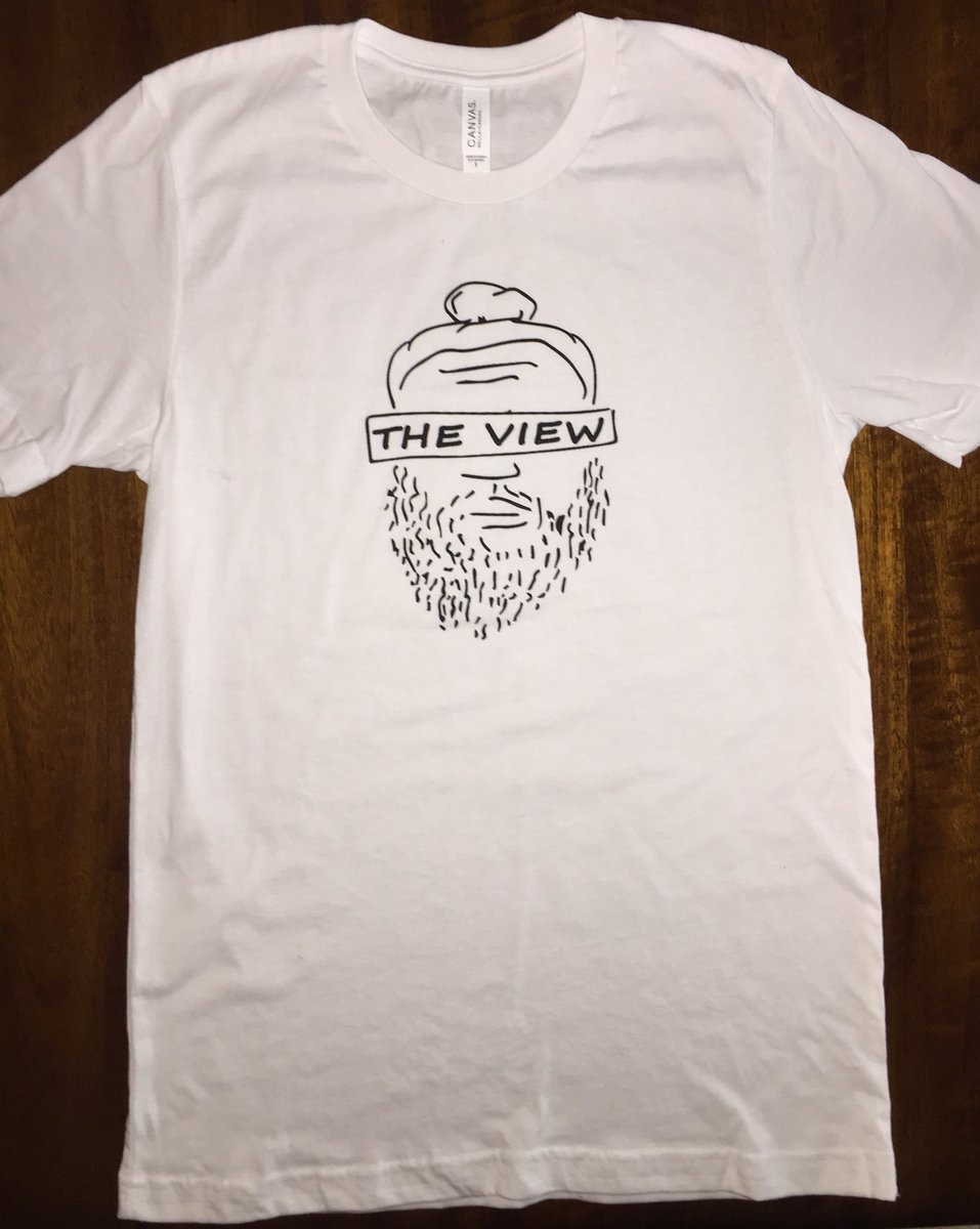 LiveFromTheView's tweet photo. The wait is over! Our first batch of Tee's are in and ready for sale! Contact me at: livefromtheview@gmail.com 
or my cell: 903-452-1681 https://t.co/bUo2XHxTRe