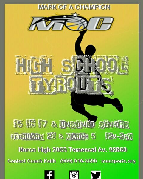 MocMagic's tweet photo. MOC High School Boys Tryouts this Sunday! Join the Elite! https://t.co/zXQjmT1bc1
