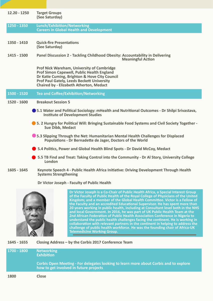 CORBISSussex's tweet photo. The provisional conference programme has now been published! Purchase your tickets here: https://t.co/ia6WaMQx2D  #GlobalHealth #GHDC2017 https://t.co/gkGozoXn5h