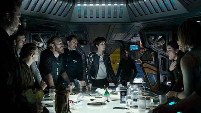 Before they reach Paradise, witness the #LastSupper aboard The Covenant. #AlienCovenant https://t.co/YiROwJpKMG