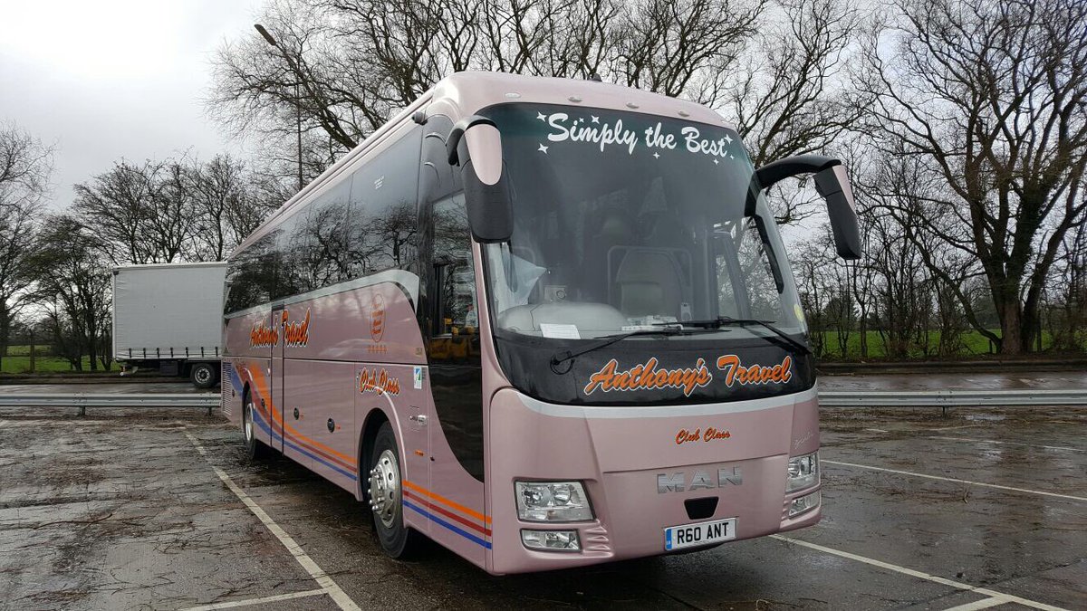 ANTHONYSTRAVEL's tweet photo. It's landed ! New team coach is here https://t.co/FIsDaAWZAg