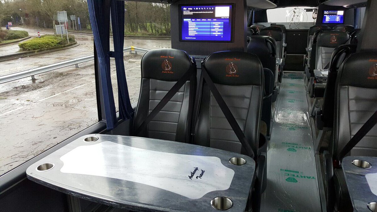ANTHONYSTRAVEL's tweet photo. It's landed ! New team coach is here https://t.co/FIsDaAWZAg
