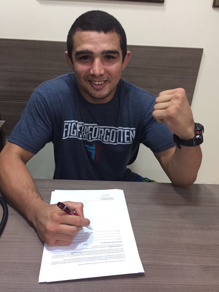 Unified RFA/Legacy Bantamweight champ Leandro Higo signs with Bellator C5XddiGUcAAds__