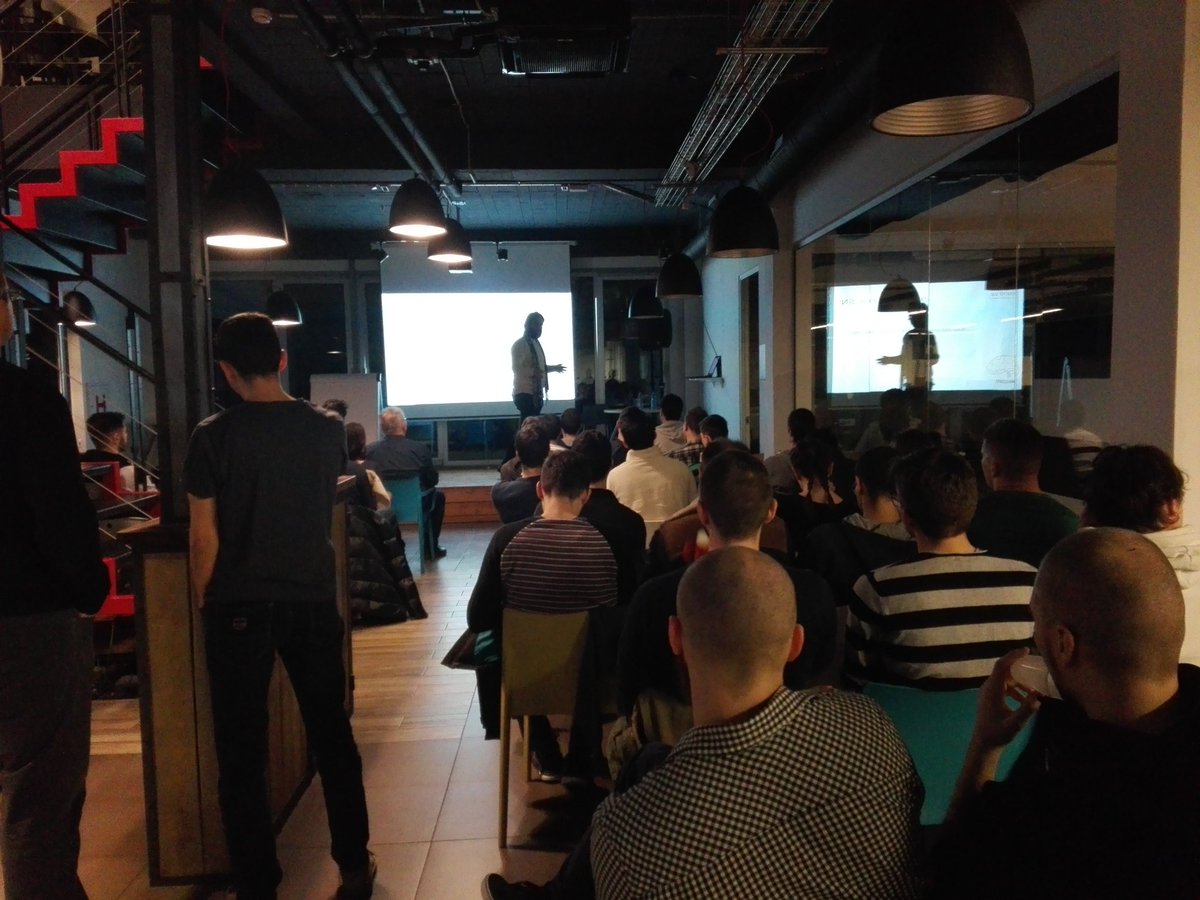 RakicBiljana's tweet photo. Drugo predavanje Mreže za developere @ExecomIT
#ExploreExecom https://t.co/R1hMcKyrCx
