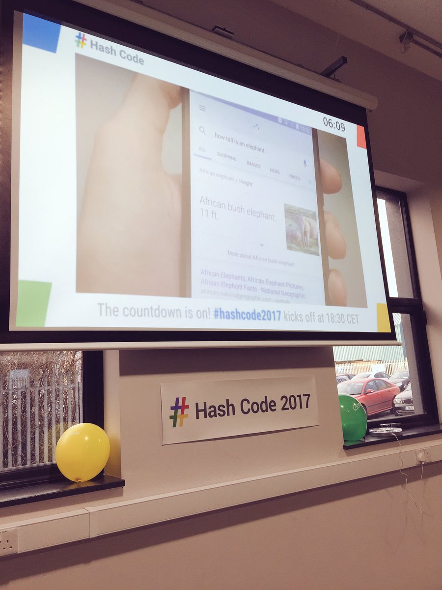 GdgGalway's tweet image. Getting ready! #hashcode2017 #teams