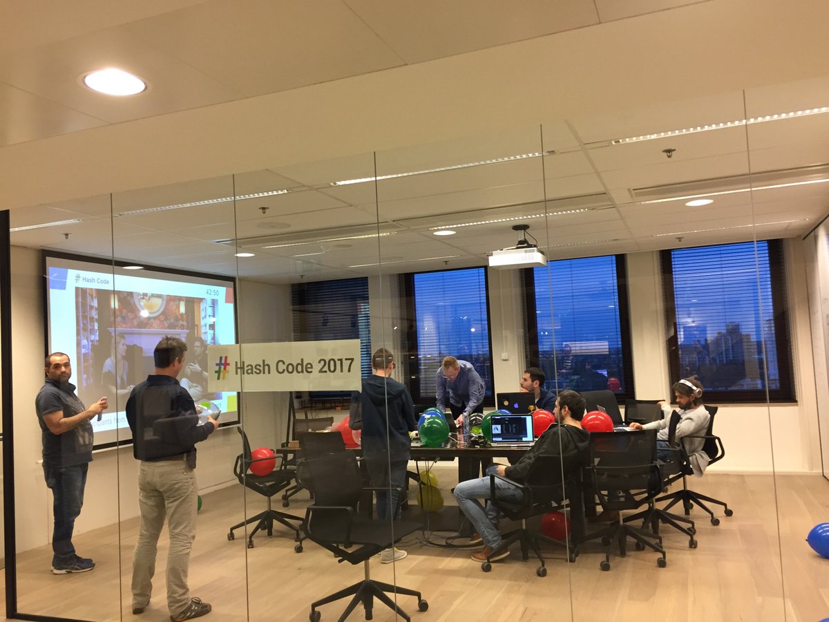 NGTIRotterdam's tweet image. #ready4hashcode #hashcode2017