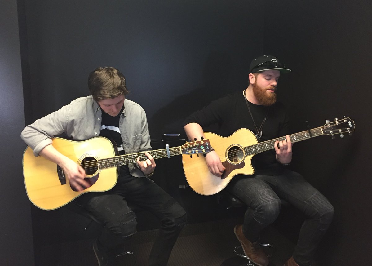 ChasingSafety_'s tweet photo. Kenny and Pat stopped by the label offices yesterday to work on some stuff for you all! Stay tuned 😎 https://t.co/I4FiBlPpNt