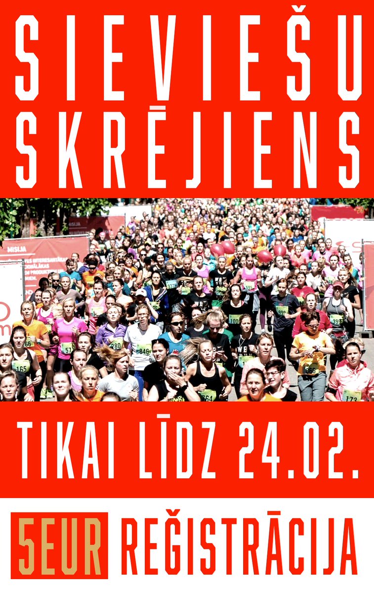 IZDEVĪGĀK vairs nebūs! Reģistrējies TIKAI par 5 EUR gada sievišķīgākajam notikumam. buff.ly/2m2SqEq
