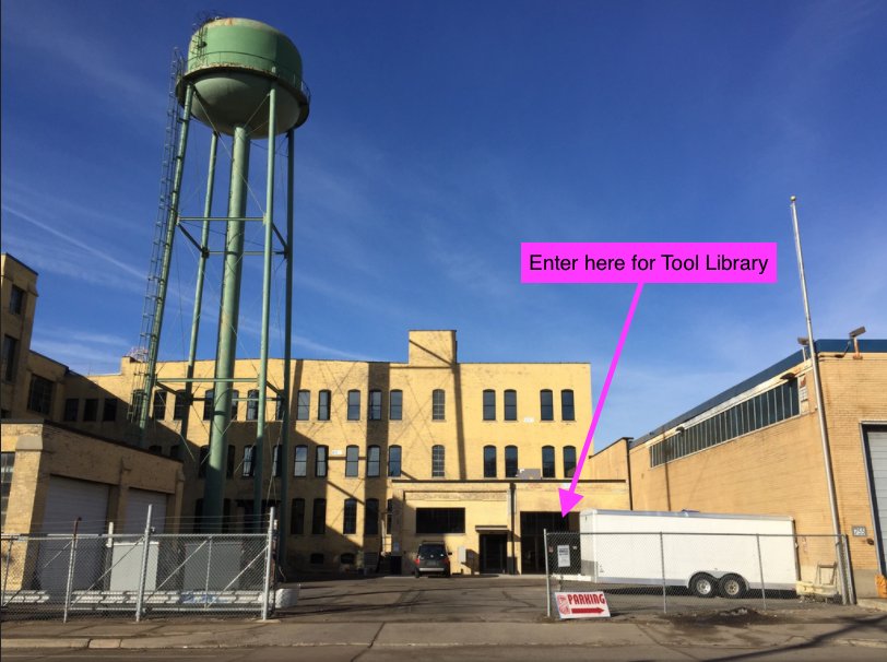 StpToolLibrary's tweet image. 755 Prior Avenue is a big building. Wondering where to find us? Our outside entrance is near the water tower.