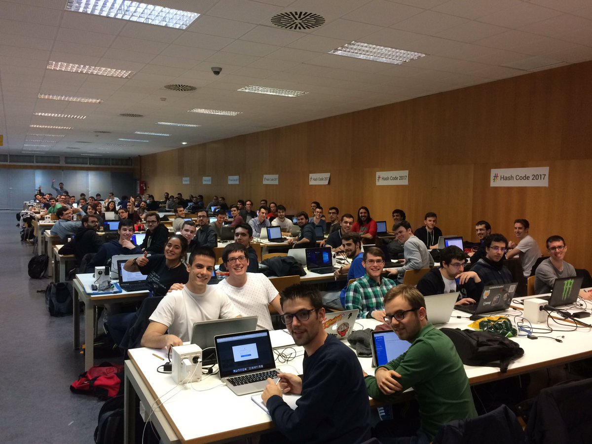 fjlopezpellicer's tweet image. #hashcode2017 @EINAunizar @unizar