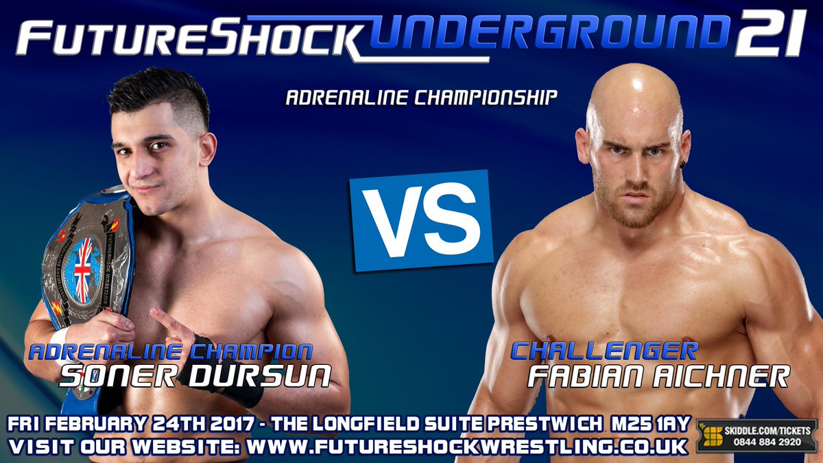 The Adrenaline Championship is on the line. Could this be a show stealer at #Underground tomorrow? Tickets futureshockwrestling.co.uk.