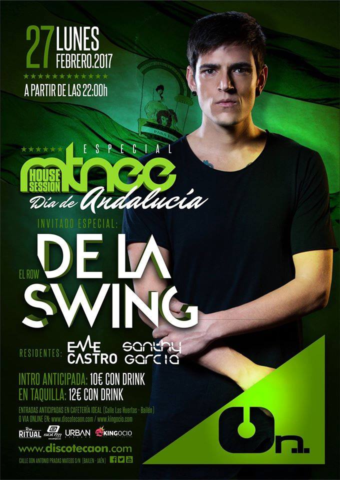DiscotecaOn's tweet photo. Volvemos a sortear cinco entradas para la fiesta #Mtnee especial Día de Andalucía. Para participar: RT y síguenos! https://t.co/eGP744XJcZ