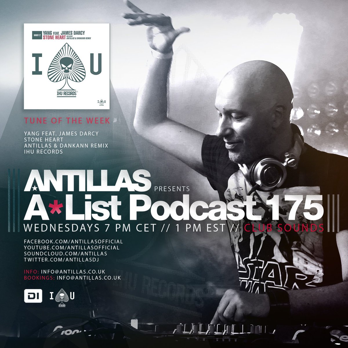 PleasureRecords's tweet photo. @AntillasDJ played our upcoming tune by #ZEFEAR called "Hours" in his A-LIST Podcast 175
✈ Release - 6 March @beatport Exclusive https://t.co/7PmDCzgn8I