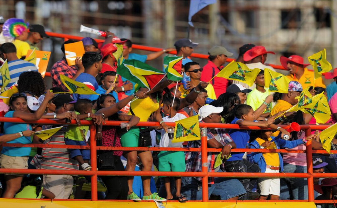 CPL's tweet photo. Happy Mashramani to all our Guyana fans!! #Guyana #Republicday #Mashramani https://t.co/ONG8ZChPb3