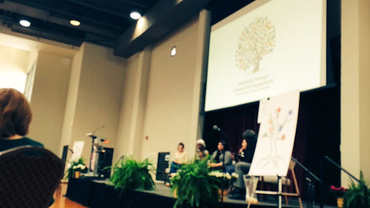 jimbreslin's tweet photo. @bellarmineU students are talking to conference attendees about inclusion. #BUinclude https://t.co/lH4U3u6nEa