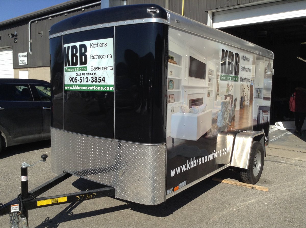 ZingSigns's tweet image. Trailer wrap for KBB Renovations! Don't wait until it's too late to start your marketing. Contact Zing Signs Today! owl.li/7UAz309ih3V