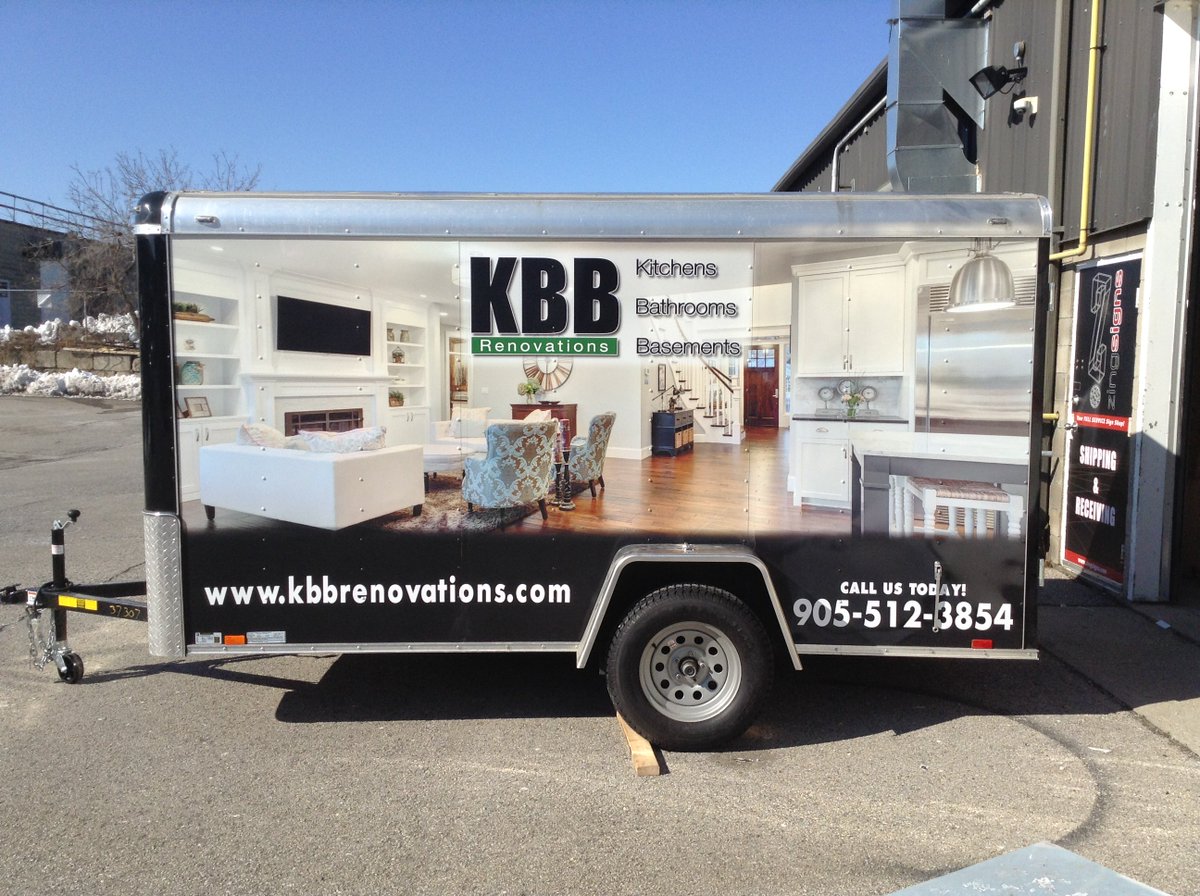 ZingSigns's tweet image. Trailer wrap for KBB Renovations! Don't wait until it's too late to start your marketing. Contact Zing Signs Today! owl.li/7UAz309ih3V