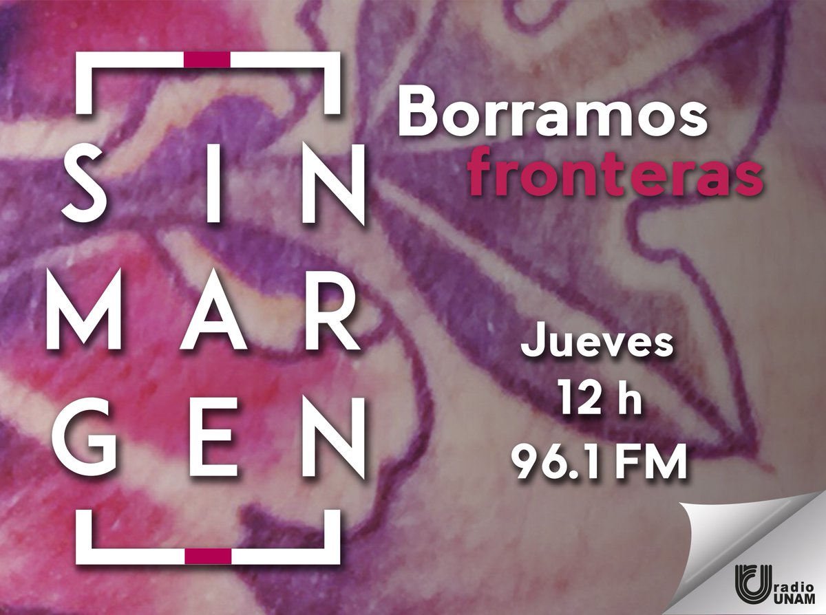 RadioUNAM's tweet photo. ¿Qué tal si, en lugar de discutir, nos escuchamos? Hablamos de tolerancia, respeto y activismo social. #AlAire, 96.1 FM. #BorramosFronteras. https://t.co/L4Pgy7vvGV