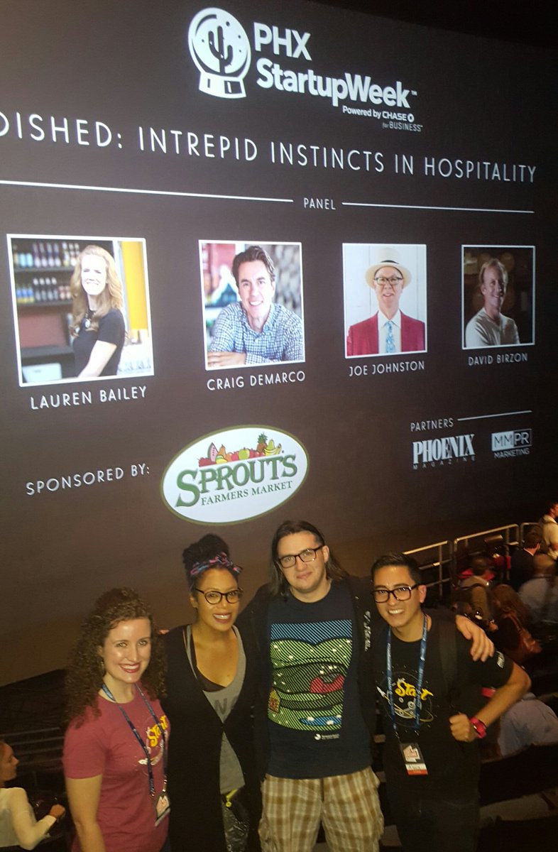 EntrepreneurASU's tweet photo. Yesterday was BUSY! We simultaneously hosted #launchdays @asuwestcampus, a workshop @Tempegov BRIC, #preppedaz, &amp; attended #phxstartupweek. https://t.co/igtPuAgBWv