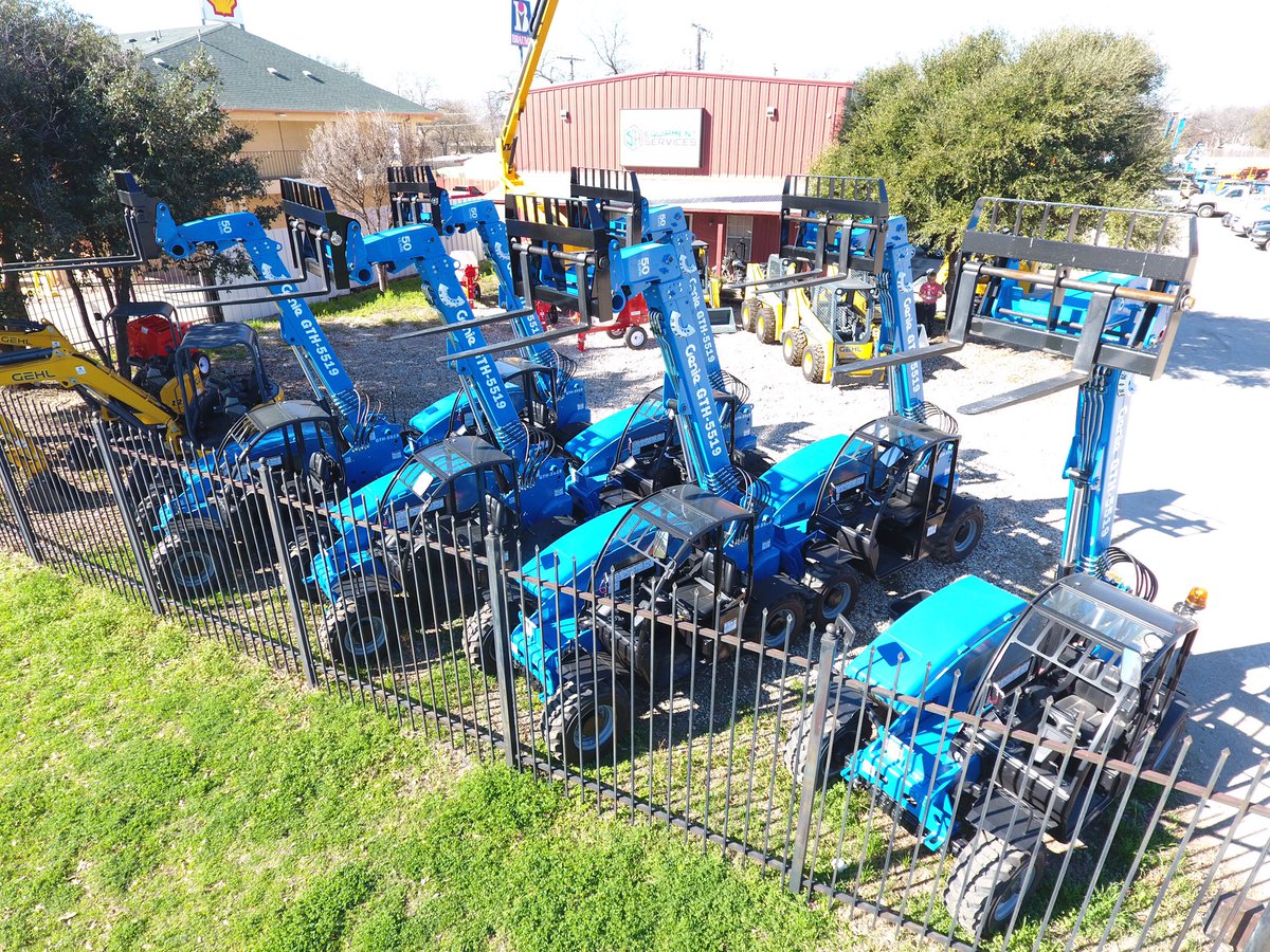 2016 Genie GTH-5519 for sale. Open Rops, Duetz Diesel engine, 48 inch carriage, work lights ......$52,000 #constructionequipment #genielift