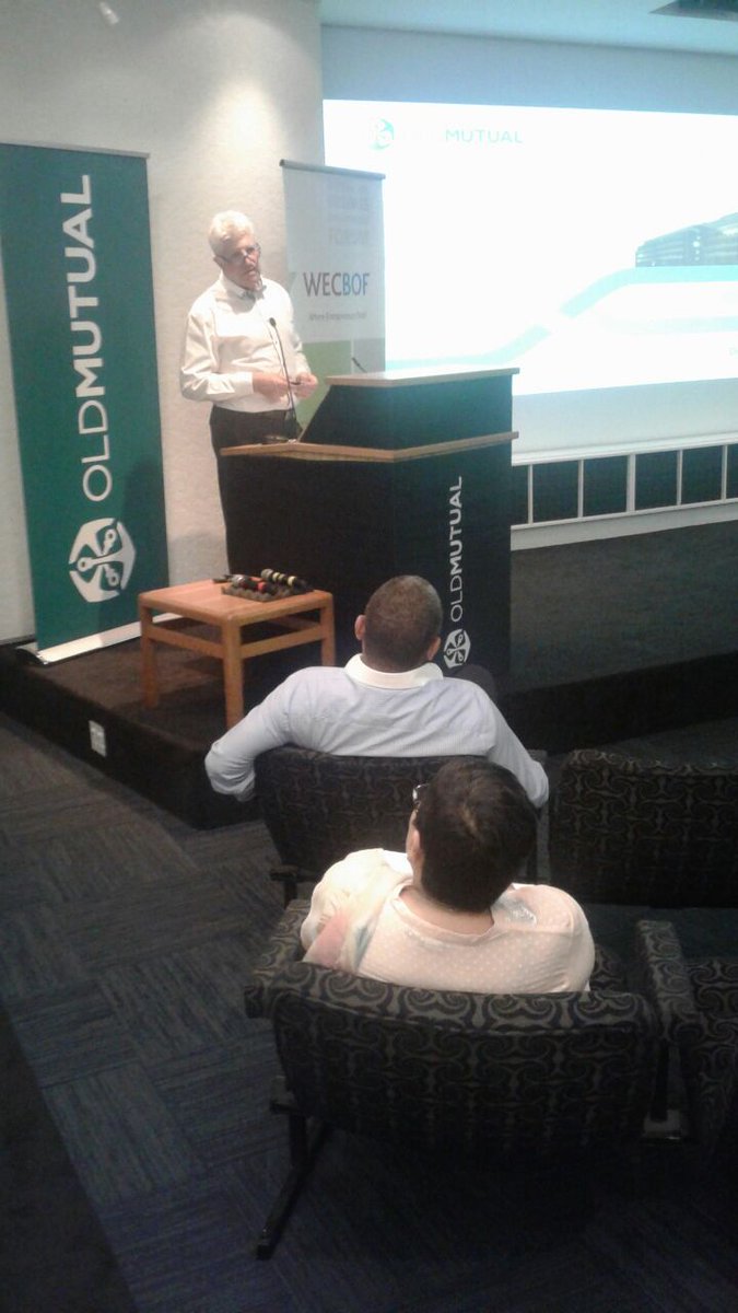 WECBOF's tweet image. We need to facilitate easy access into markets to create opportunities. Forum with Minister Winde #entrepreneurshipmustthrive @alanwinde