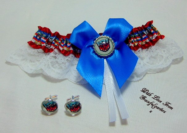 sylvia64258082's tweet photo. Transformers Bridal Wedding Garter &amp; Grooms matching Cuff Links.
https://t.co/vjIGu7cByW
#transformersrobots #PredaconsRising #robots https://t.co/S5WeOJCqNu